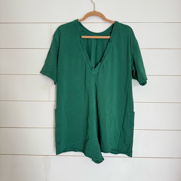 NWOT free people FP MOVEMENT HOT SHOT TEE ROMPER - Picture 7 of 15